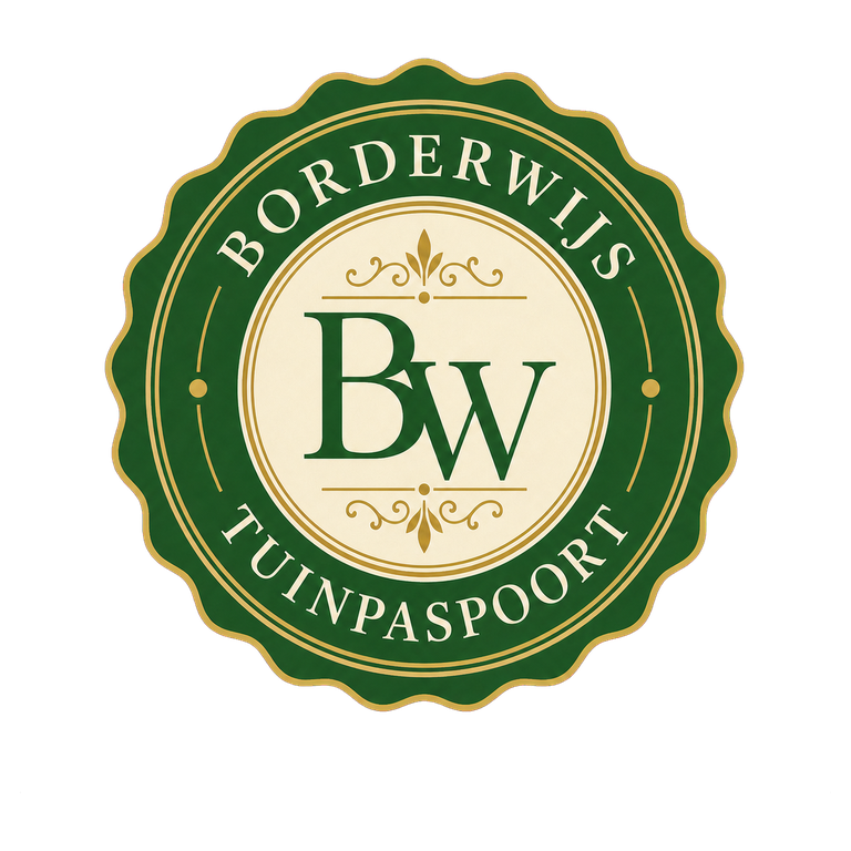 Borderwijs-zegel voor een actueel digitaal tuinpaspoort